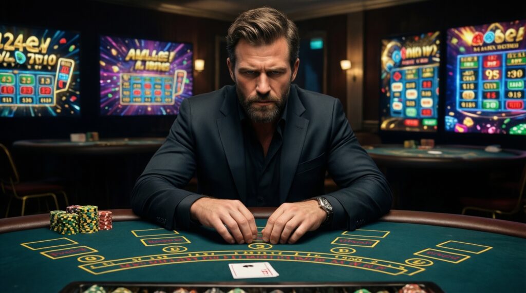 การเลือกโต๊ะแบล็คแจ็คให้ได้เปรียบกว่าเดิม: กติกาที่ควรมองหา (เช่น payout, จำนวนสำรับ, surrender) - иллюстрация