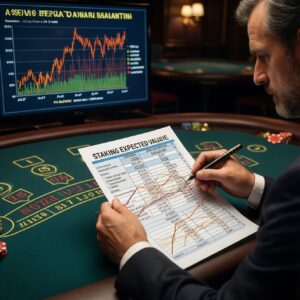 Betting system and expected value: why Ev is fixed while volatility and ruin risk shift