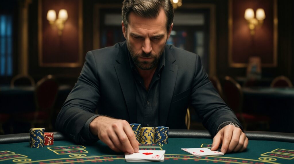การนับไพ่ (Card Counting) แบบภาพรวม: หลักการ เงื่อนไขที่ต้องมี และความเข้าใจผิดที่พบบ่อย - иллюстрация