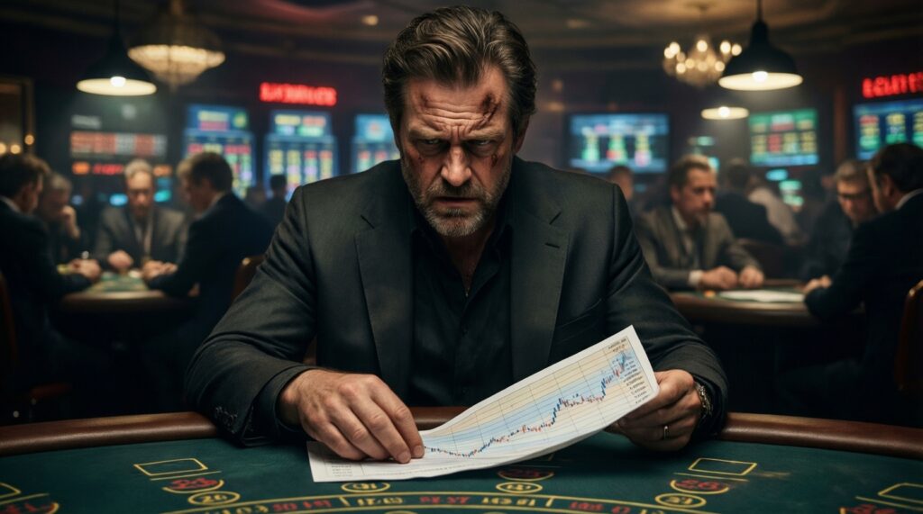 How to Calculate Risk of Ruin: A Simple Framework for Bankroll Survival in Roulette Sessions - иллюстрация