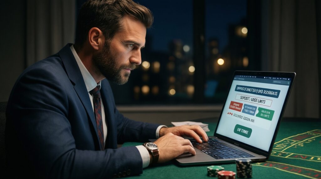 Responsible Gambling Toolkit: Setting Time/Money Limits, Recognizing Tilt, and Staying in Control - иллюстрация