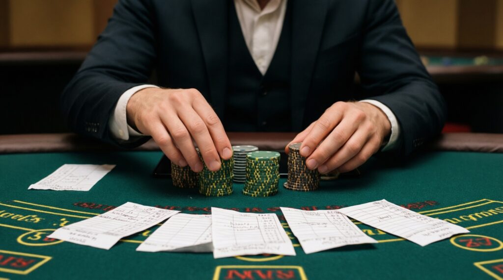 Blackjack bankroll strategy: risk of ruin, bet spreads, and disciplined sizing - иллюстрация