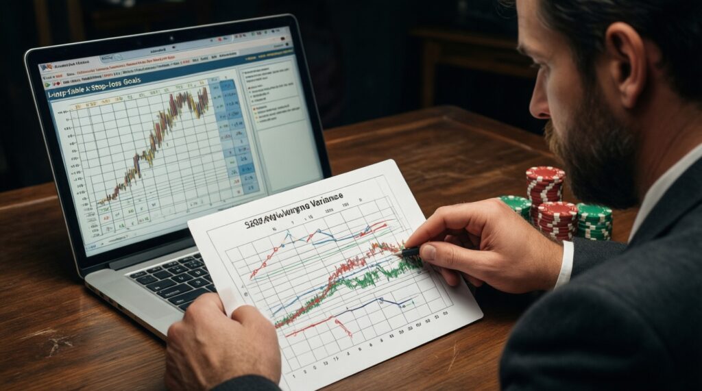 Bankroll Management 101: Setting Limits, Stop-Losses, and Win Goals for Casino Play - иллюстрация