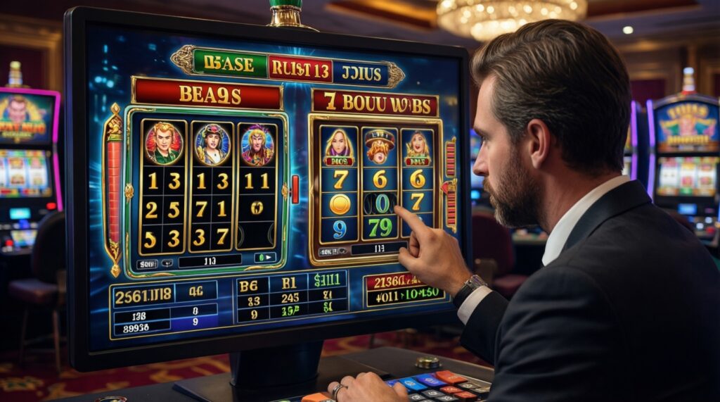 Bonus Hunting in Slots: Smart Bankroll Allocation for Features, Free Spins, and Multipliers - иллюстрация