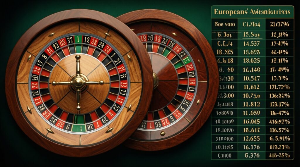 European vs American Roulette: House Edge Differences and Strategy Implications - иллюстрация