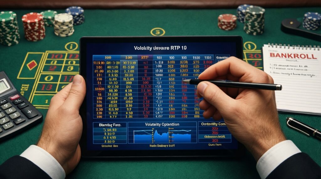 - กลยุทธ์เล่นสล็อตแบบมีเหตุผล: ความเข้าใจ RTP, ความผันผวน (volatility) และการเลือกเกมให้เหมาะกับเป้าหมาย - иллюстрация