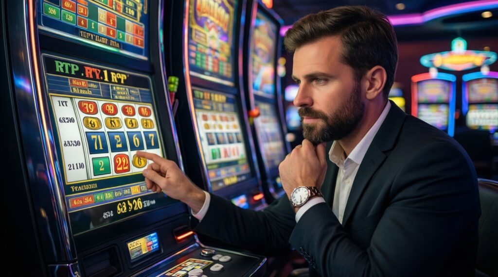 Slot machine RTP and volatility: how to choose games based on goals and bankroll - иллюстрация