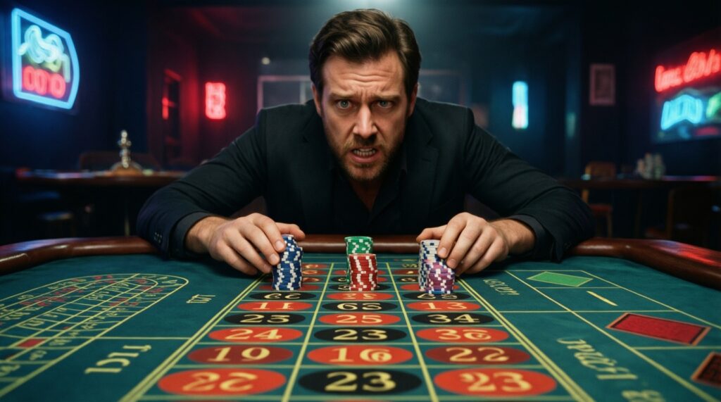 Martingale in roulette: how it works, when it fails, and table limit risk - иллюстрация