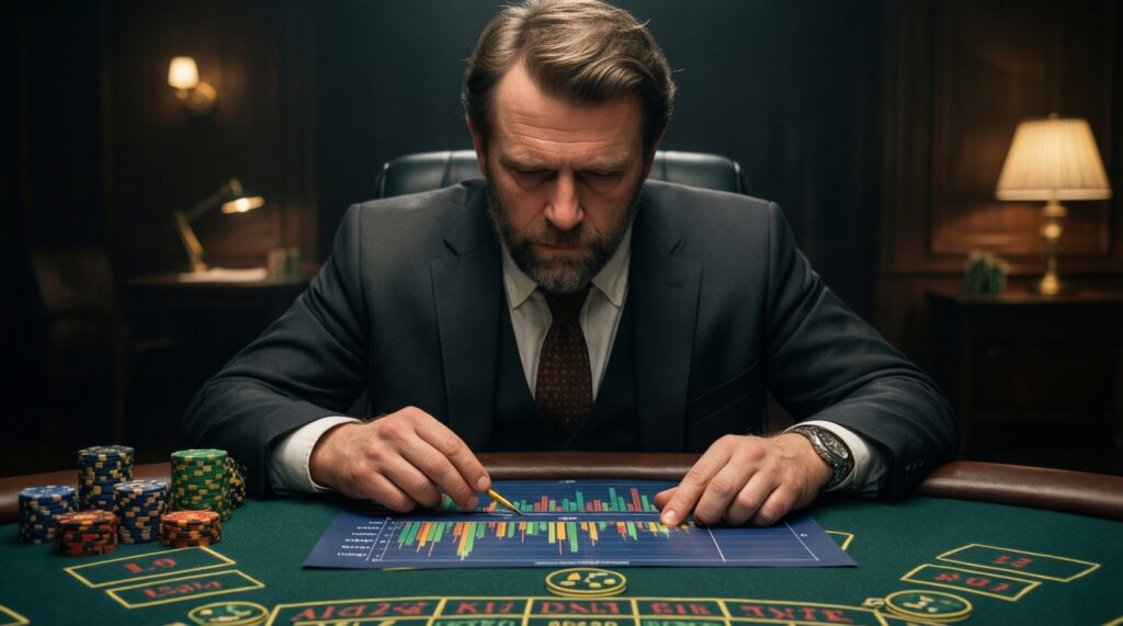 Risk of ruin: calculating how quickly a bankroll can disappear under common betting systems - иллюстрация