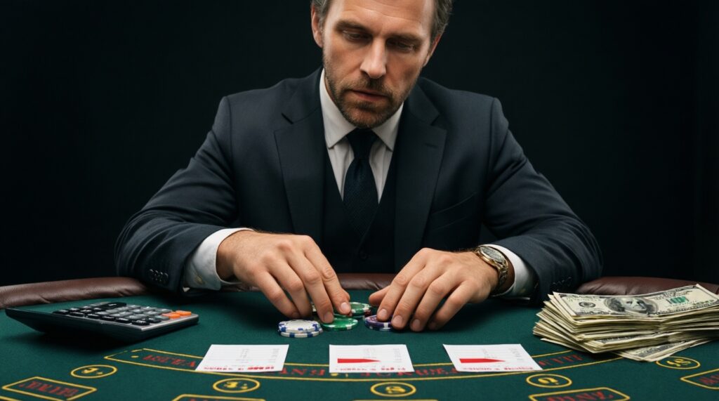 Blackjack bankroll and bet sizing: using Kelly-style ideas without overbetting - иллюстрация