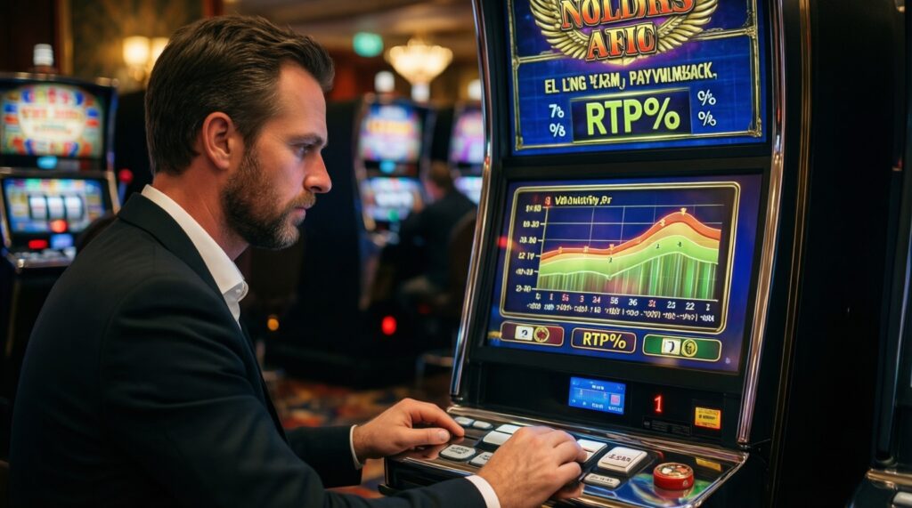 Slots RTP vs volatility: choosing games that fit your risk profile and session length - иллюстрация