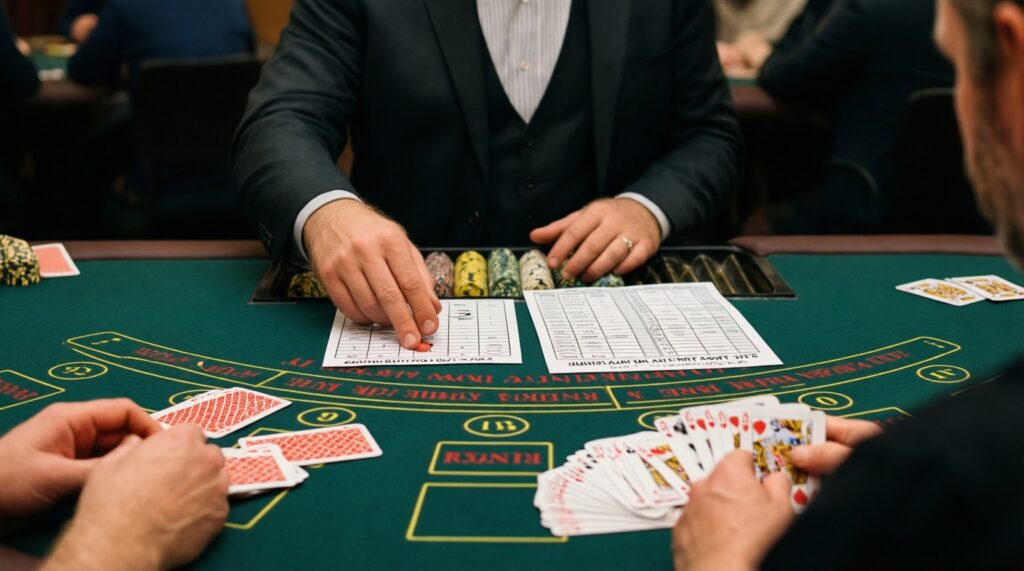 Blackjack Card Counting Overview: True Count, Bet Spreads, and Real-World Constraints - иллюстрация