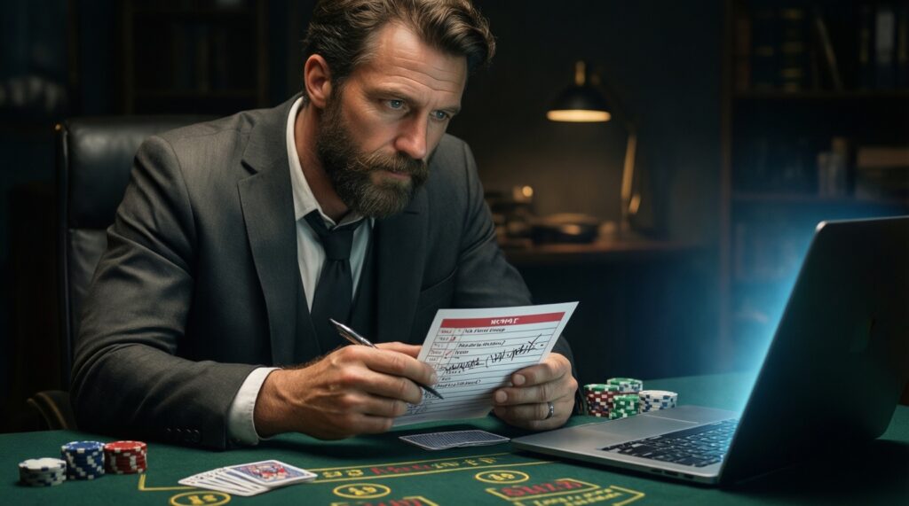 Bet Sizing in Blackjack: Flat Betting vs Spreads (and How Risk of Ruin Changes) - иллюстрация