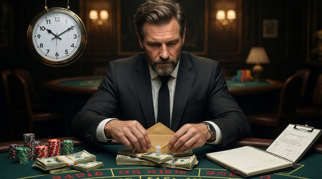 Setting a Casino Game Plan: Pre-Session Checklist for Budget, Time, and Goals - иллюстрация